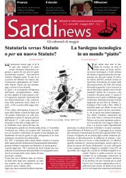 Statutaria versus Statuto o per un nuovo Statuto? La ... - Sardinews