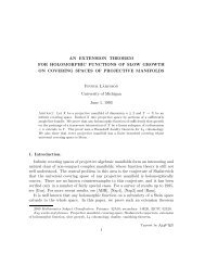 an extension theorem for holomorphic functions of slow growth