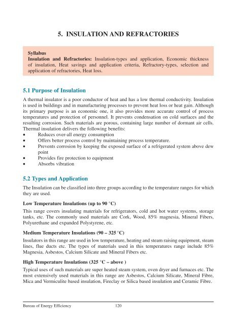 Oven insulation - Processing oven insulators and insulation