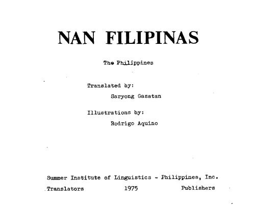 NAN FILIPINAS - Sil.org