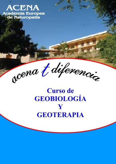 Curso de GEOBIOLOGÍA Y GEOTERAPIA