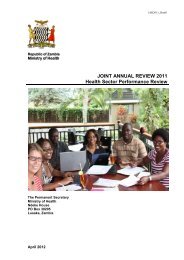 Zambia.JAR2011 - International Health Partnership