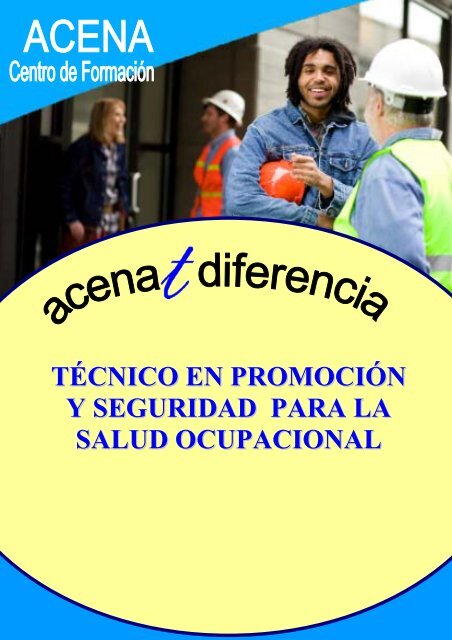 TÉCNICO EN PROMOCIÓN Y SEGURIDAD PARA LA SALUD OCUPACIONAL