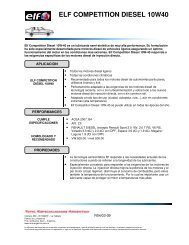 elf competition diesel 10w40 - Distribuidor de Autopartes Zona Norte