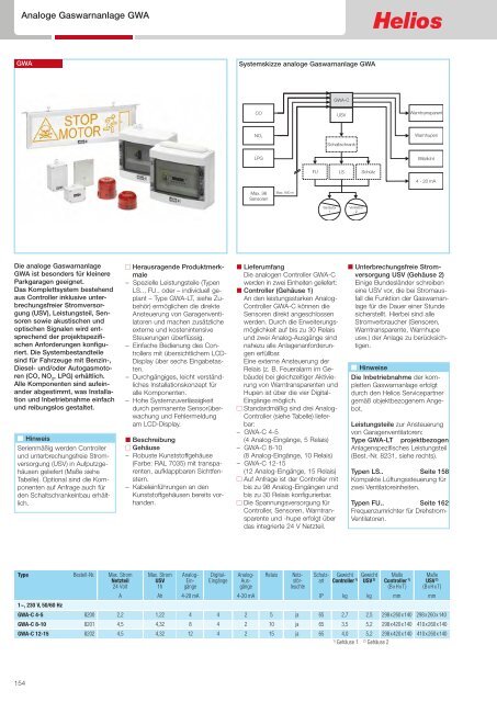 Helios TGA-Katalog 2.0 / 03.2013 - Helios Ventilatoren AG