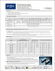 D-Pro Check Valves