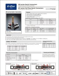 DQ series Quick Connectors DF series Full Flow Quick ... - Magral