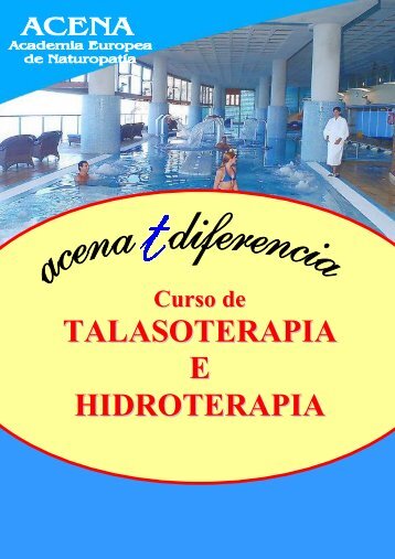 TALASOTERAPIA E HIDROTERAPIA