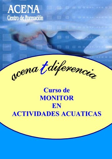 Curso de MONITOR EN ACTIVIDADES ACUATICAS