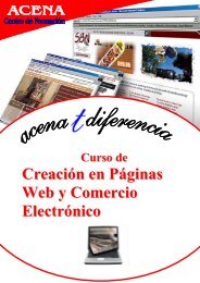 Creación en Páginas Web y Comercio Electrónico
