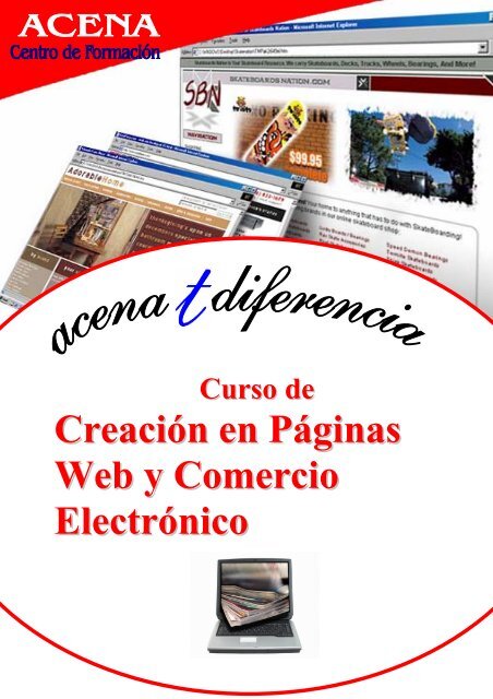 Creación en Páginas Web y Comercio Electrónico