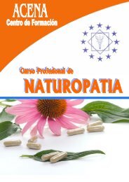 Curso Profesional de Naturopatía