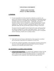 Fixed Assets Policy & Procedures.pdf - Vincennes University MIC