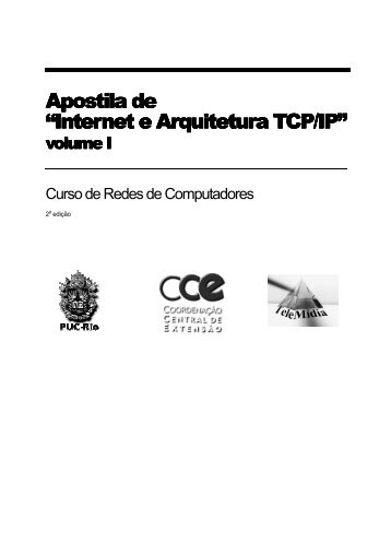 Apostila de Apostila de âInternet e Arquitetura TCP/IPâ - FESP