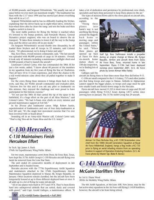 1) ATQ Fall 2003 for pdf - Airlift/Tanker Association