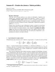 Estrutura dos Ã¡tomos e Tabela periÃ³dica