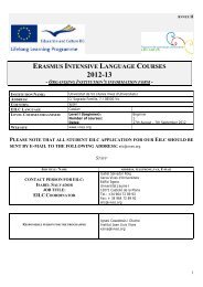 erasmus intensive language courses - Xarxa Vives d'Universitats