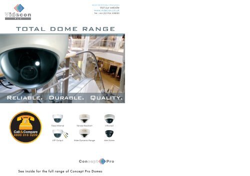 TOTAL DOME RANGE - Videcon