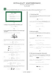 notfallblatt quantenmechanik - Website von Andreas Windisch.