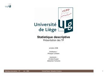 Statistique descriptive