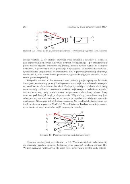 Poznawanie wÅasnoÅci sieci neuronowych w Årodowisku MATLAB