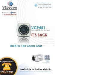 VCP451 - Videcon