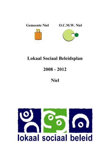 Niel - lokaal sociaal beleidsplan 2008-2014