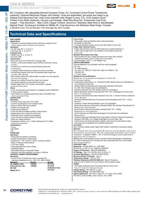 Cordyne_standard_ms_catalog_06122013-opt. - Cordyne, Inc.