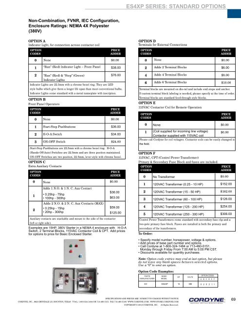 Cordyne_standard_ms_catalog_06122013-opt. - Cordyne, Inc.