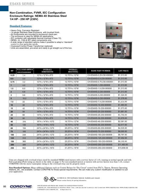 Cordyne_standard_ms_catalog_06122013-opt. - Cordyne, Inc.