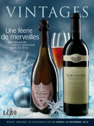 24 novembre - Vintages