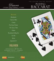 Baccarat - Fallsview Casino Resort