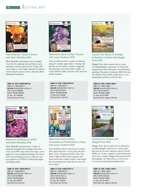 Spring 2011 Arts & Crafts Catalog - F+W Media