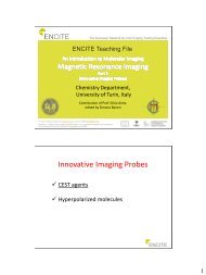 Innovative Imaging Probes - Encite