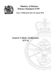 Defence Standard 23-09 Issue 1 - Object Management Group Portals