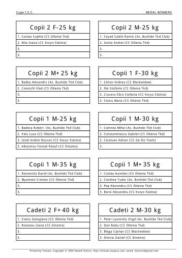 Cupa ISC 2011