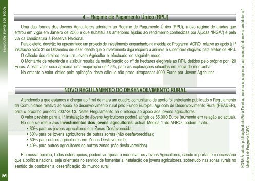 Apoios aos Jovens Agricultores - CNA