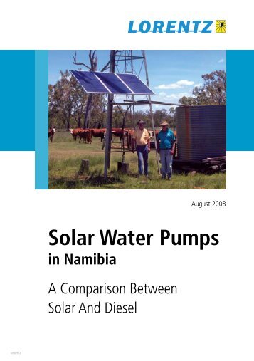 Solar Water Pumps In Namibia - Lorentz