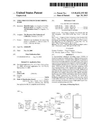 (12) United States Patent - jalali-lab @ ucla