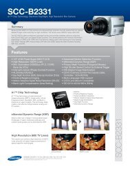 Samsung SCC-B2331 PDF - Alectro Systems Inc.