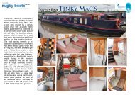 Narrowboat Tinky Mac's - Rugby Boat Sales