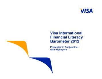 Visa International Financial Literacy Barometer 2012