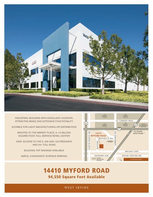 14410 MYFORD ROAD - IrvineCompanyOffice.com