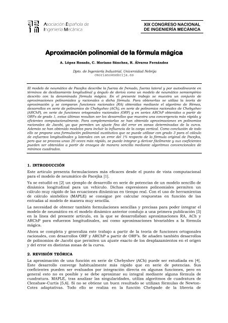 18-25 Aproximación polinomial de la fórmula mágica