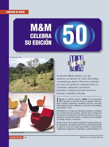 EDICION 50 : M&M CELEBRA SU EDICIÃ“N (PDF: 368 Kb)