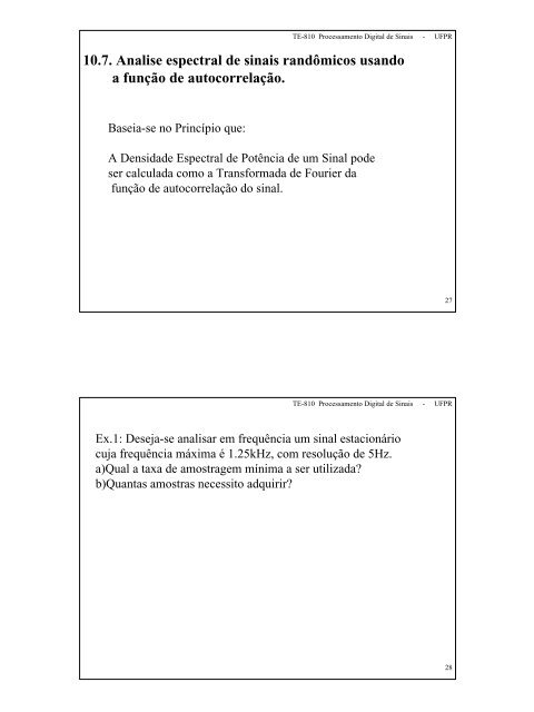 10. AnÃ¡lise de Fourier usando DFT 10.1. IntroduÃ§Ã£o