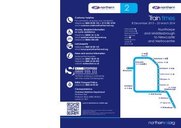 Middlesbrough to Newcastle and MetroCentre - TravelNorthEast.co.uk