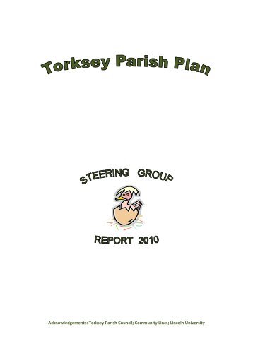 Parish Plan Report - Lincolnshire County Council