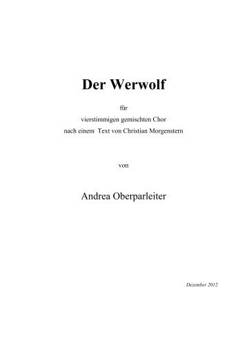 Der Werwolf