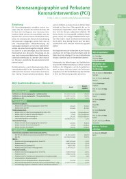 Koronarangiographie und Perkutane Koronarintervention (PCI)